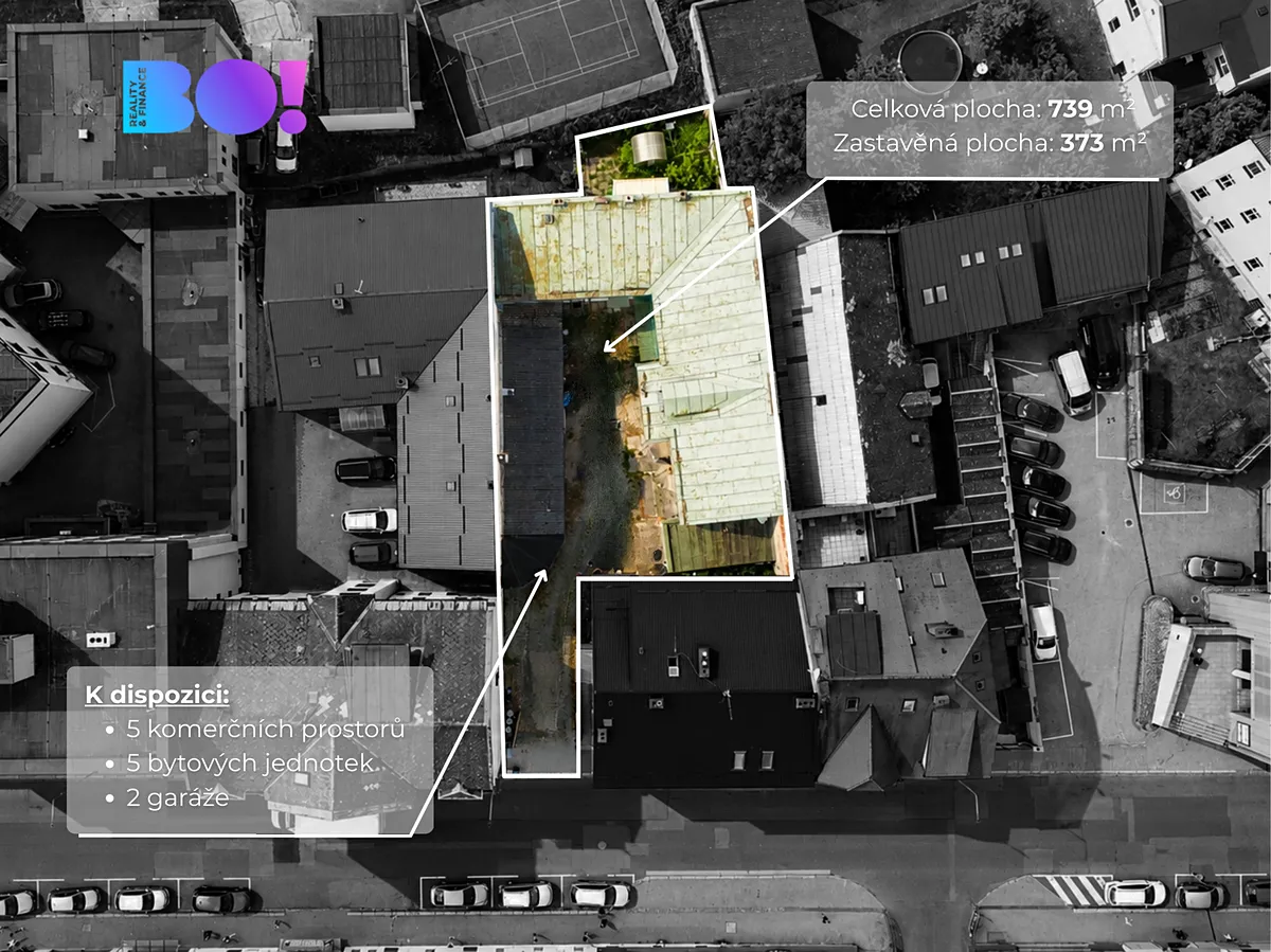 Prodej činžovního domu 798 m²